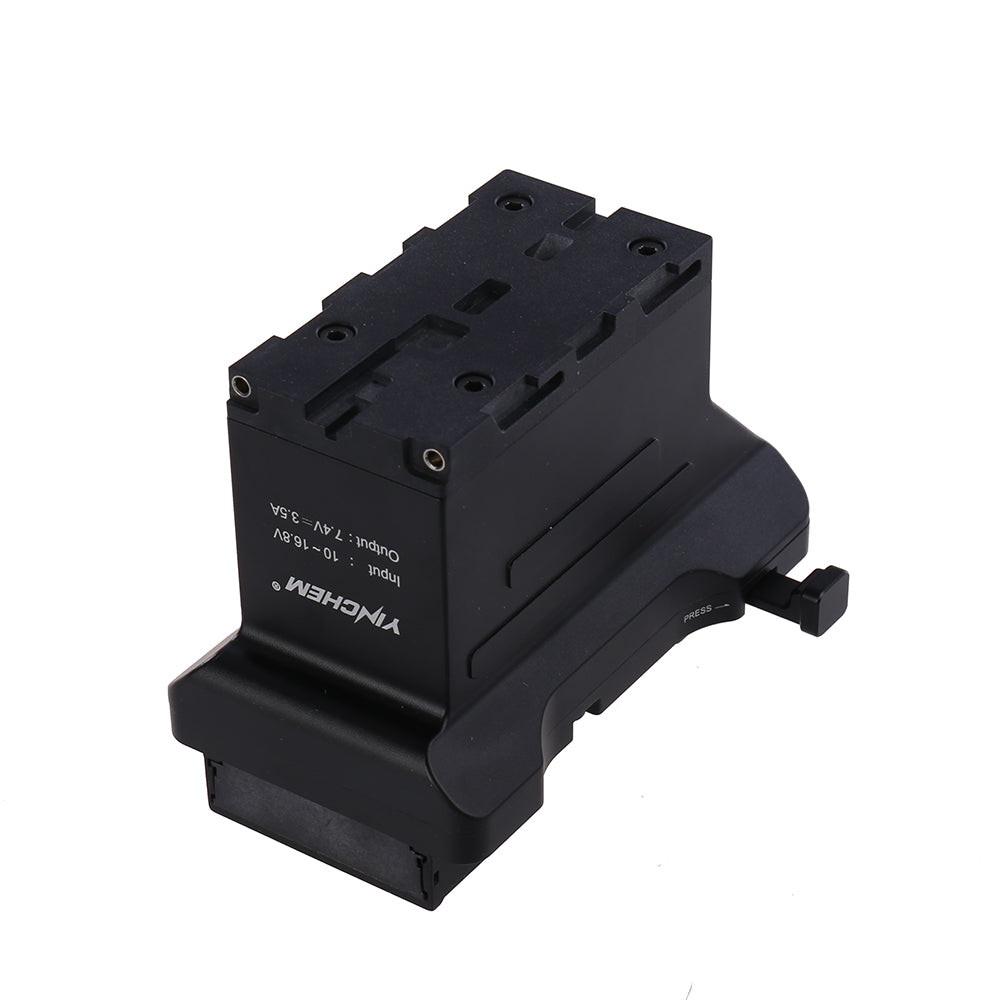 Rolux Battery Adapter RL-AC40F V-Mount to Sony NPF — 3