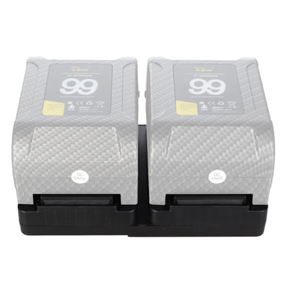 Rolux Duo Mini Piastra per batteria V-Mount RL-AC16S — 2