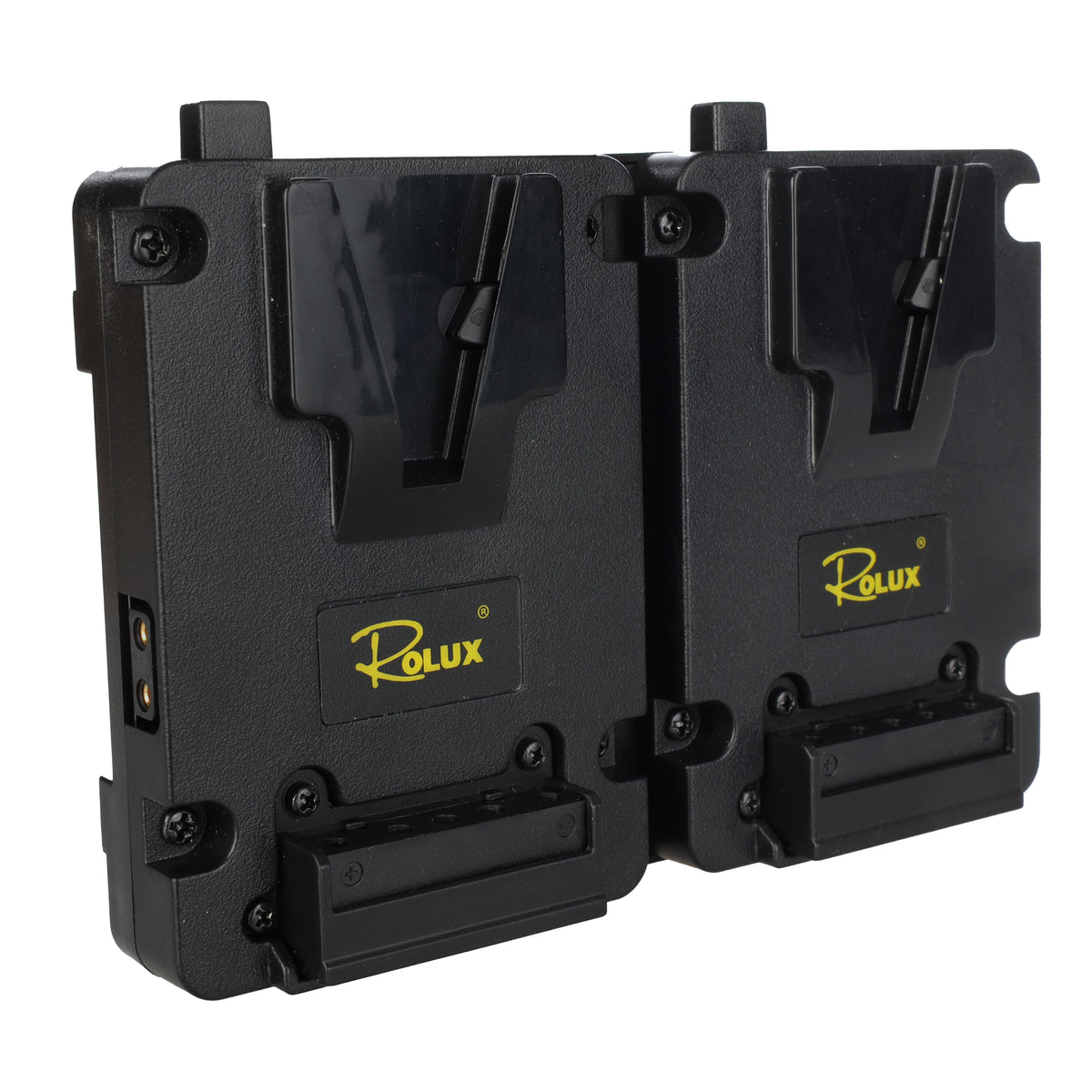 Rolux Duo Mini Piastra per batteria V-Mount RL-AC16S — 4