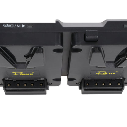 Rolux Duo Mini Piastra per batteria V-Mount RL-AC16S — 5