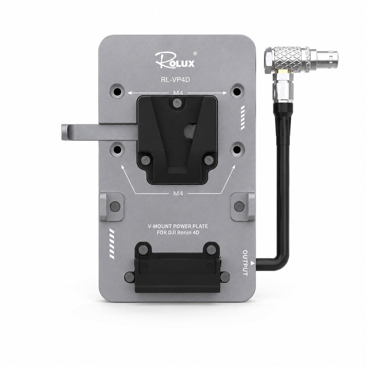 Rolux Piastra per batteria V-Mount RL-VP4D per DJI Ronin 4D — 2