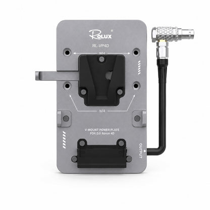 Rolux Piastra per batteria V-Mount RL-VP4D per DJI Ronin 4D — 2
