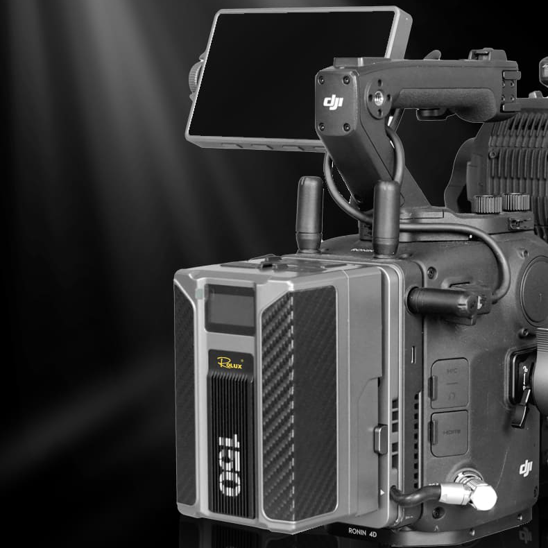 Rolux Piastra per batteria V-Mount RL-VP4D per DJI Ronin 4D — 5