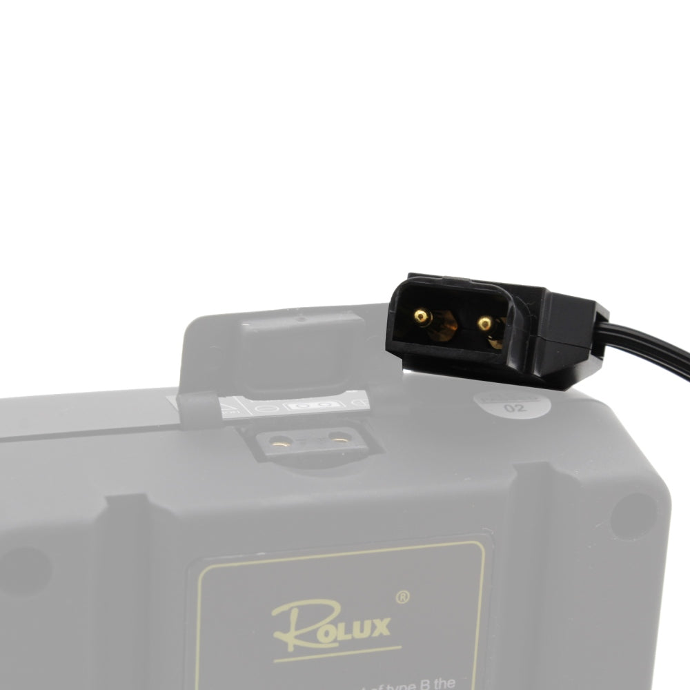 Rolux 4-pin XLR Hun med D-Tap Han RL-C5 — 4
