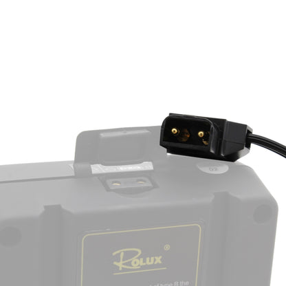 Rolux 4-pin XLR Hun med D-Tap Han RL-C5 — 4