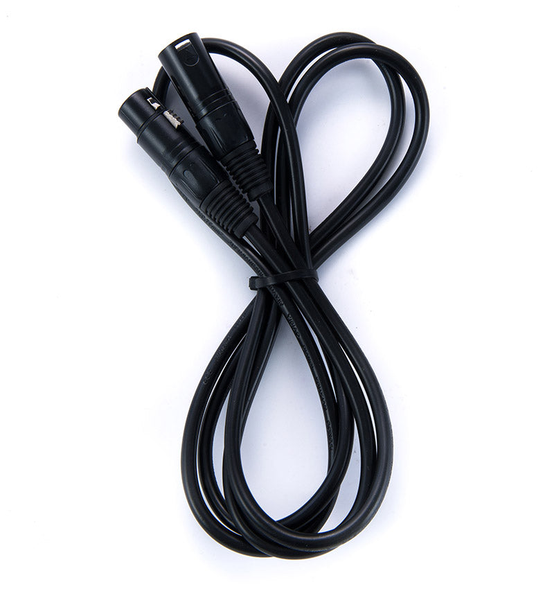 Rolux 4-Pin XLR Female with 4-Pins Male Connector — 2