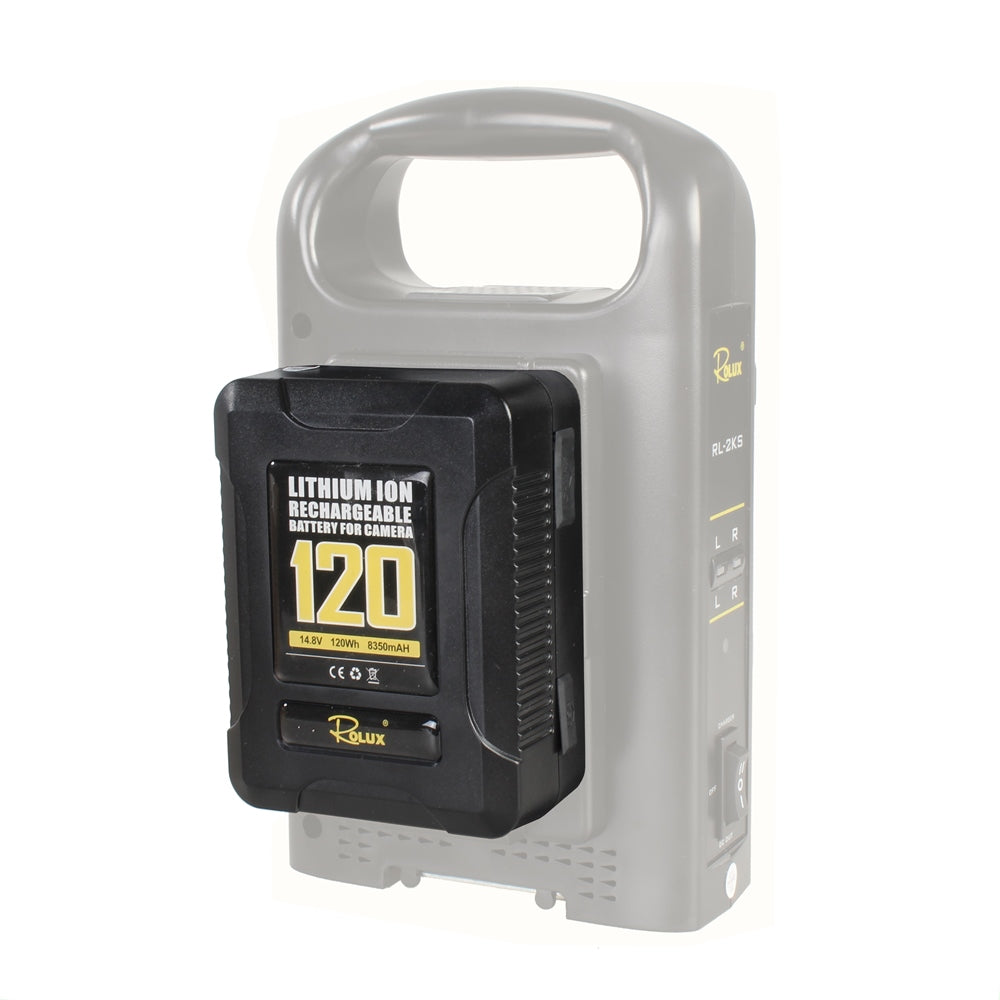 Rolux Smart V-Mount-akku YC-120S 120Wh 14.8V 8350mAh — 3