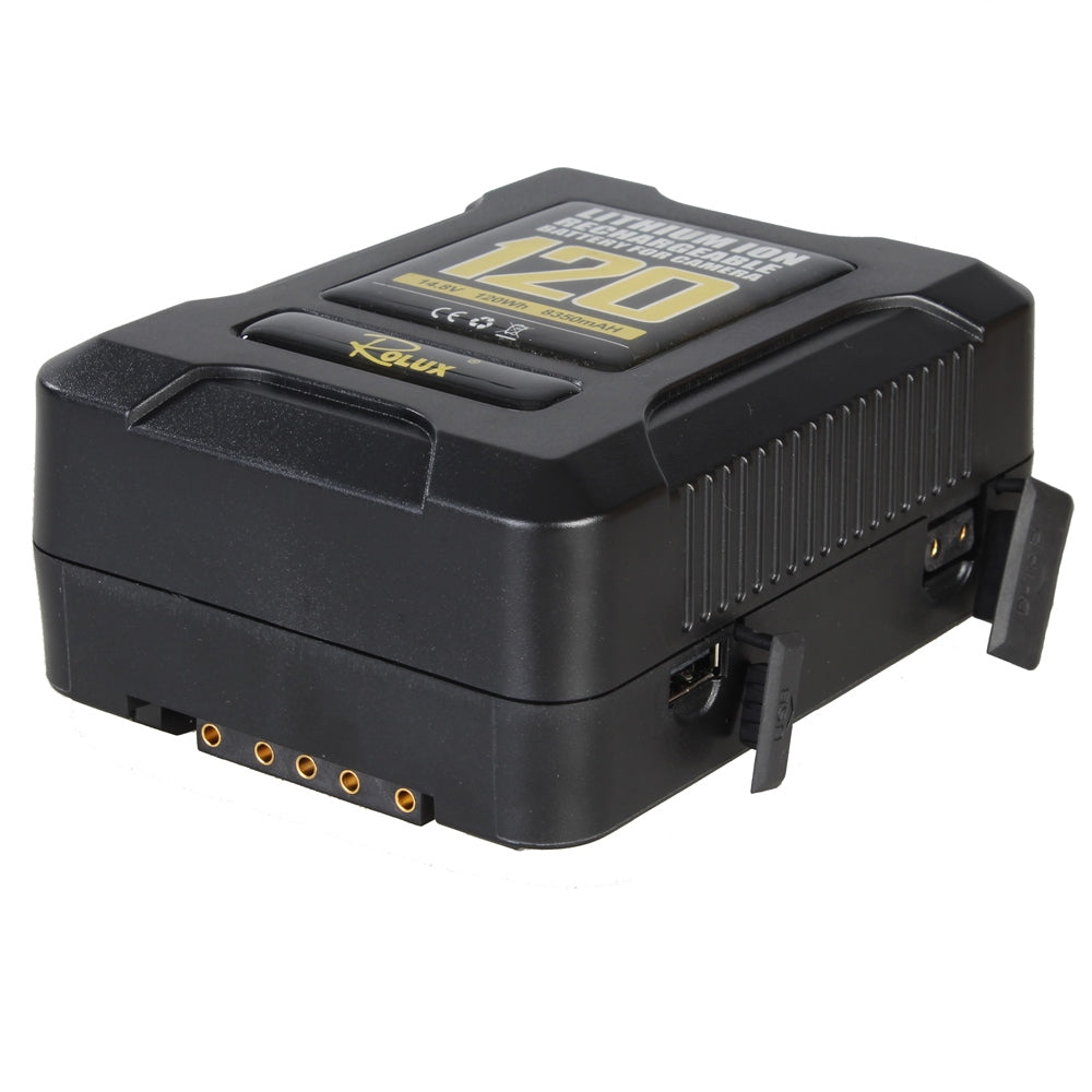 Rolux Smart V-Mount-akku YC-120S 120Wh 14.8V 8350mAh — 6