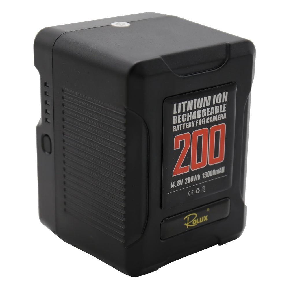 Rolux Smart V-Mount-batteri YC-200S 200Wh 14.8V 15000mAh