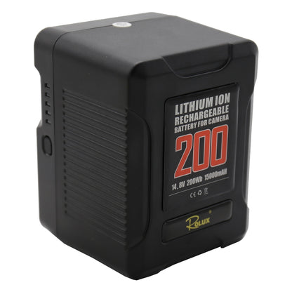 Rolux Smart V-Mount-batteri YC-200S 200Wh 14.8V 15000mAh