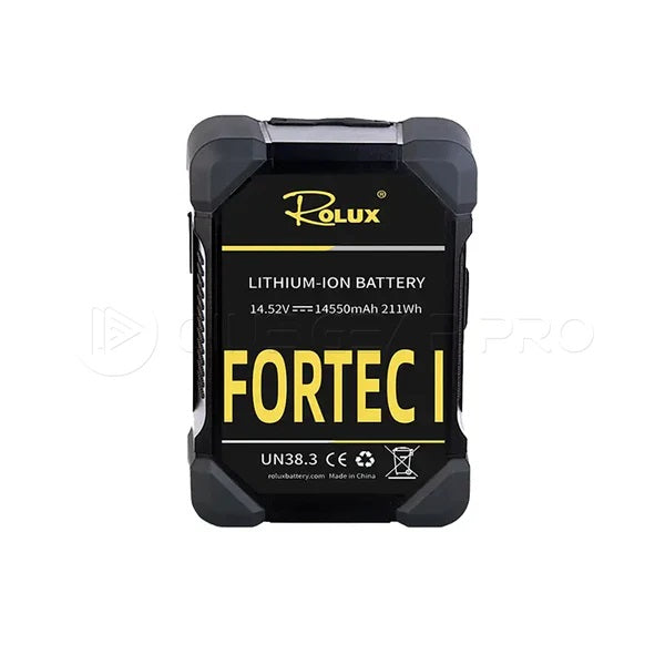 Rolux V-Mount-batteri Fortec I 211Wh 14.4V 14550mAh