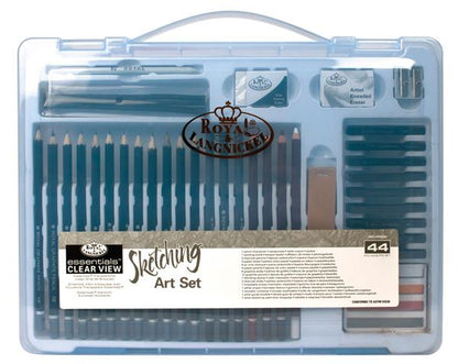 R&L Clear Case Sketching Set - Set regalo per artisti
