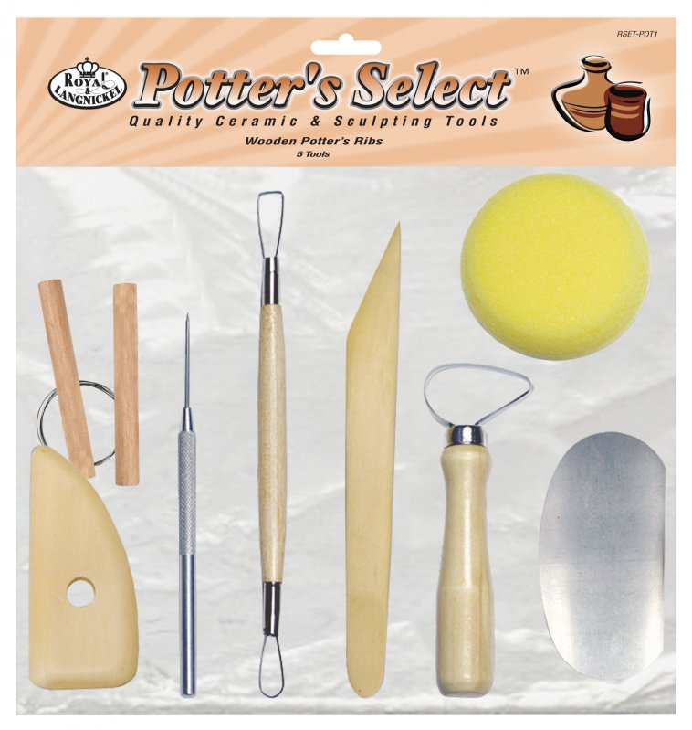 Royal & Langnickel Modelling tools Set - 8 kpl - Muotoilu ja kuvanveisto