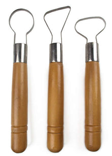 Royal & Langnickel Wire-loop tools for clay - Turning loop and ribbon tools - 3 kpl - Muotoilu ja kuvanveisto
