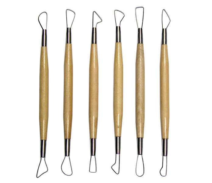 Royal & Langnickel Wire-loop tools for clay - Kleine draadmirettes 20 cm - 6 pieces