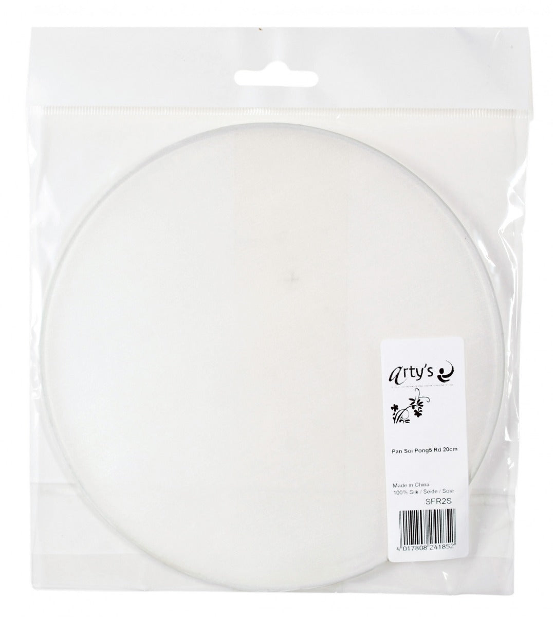 Pebeo Art's Zijden Zonnevanger Paneel Habotai 5 Rond 20 cm - Tekstilmaling