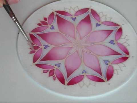 Pebeo Art's Zijden Zonnevanger Paneel Habotai 5 Rond 20 cm - Tekstilmaling
