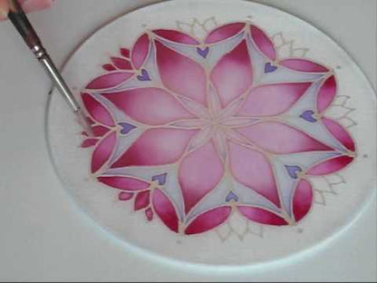 Pebeo Art's Zijden Zonnevanger Paneel Habotai 5 Rond 20 cm - Tekstilmaling
