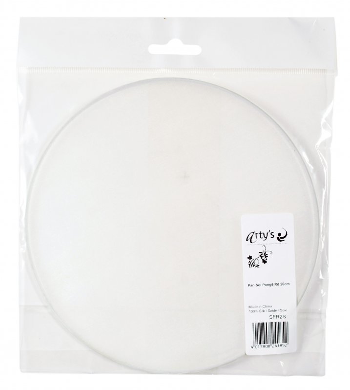 Pebeo Art's Zijden Zonnevanger Paneel Habotai 5 Rond 20 cm - Tekstilmaling