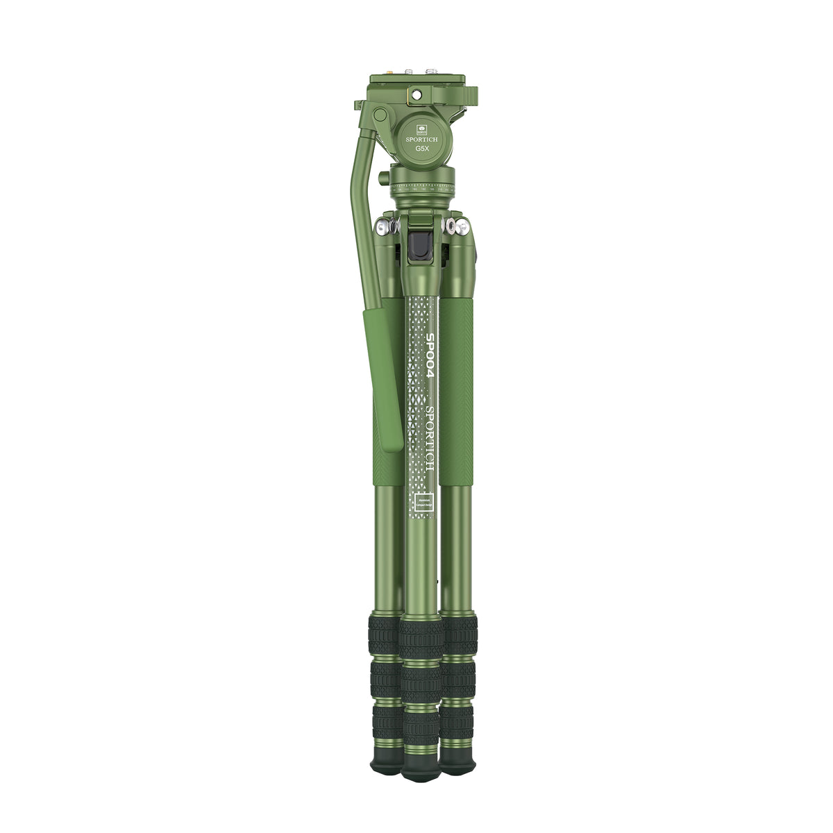 Sirui Sportich Stativ SP004+G5X Grön — 7