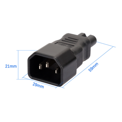 StudioKing Adapter Set PCA-C7A för C7 till C14 Effekt Kablar — 3