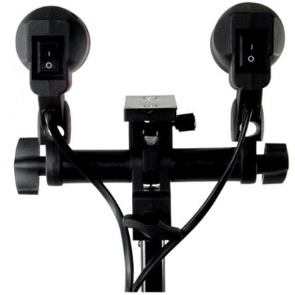 StudioKing Universal E27 Lamphållare med 2 Uttag DLE27D — 2
