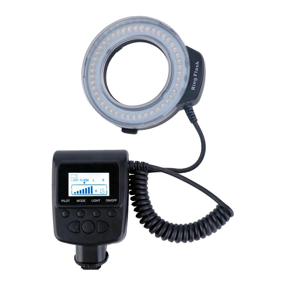 StudioKing Macro LED Ring Lamp with Flash RL-130 — 2