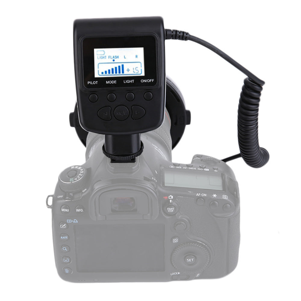 StudioKing Macro LED Ring Lamp with Flash RL-130 — 3