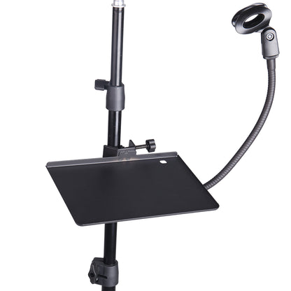 StudioKing LED Vlog Set SK-K190 with Ring Lamp and Microphone Holder — 6