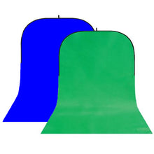 StudioKing Bakgrund Skiva BBT-10-07 Grön/Blå 150x400 cm