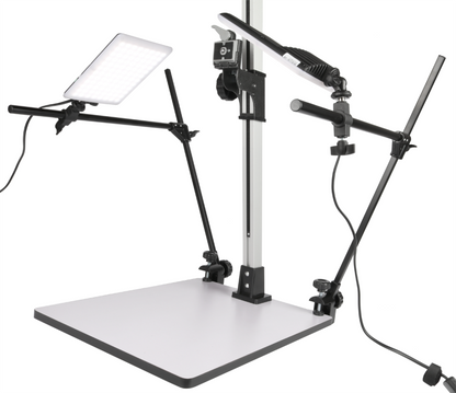 StudioKing Jäljennös Jalusta CS-105 sekä LED Valot — 2