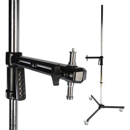 StudioKing Kraftig Lampstativ på Hjul FPT-3604 220 cm