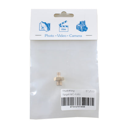 StudioKing Spigot Adapter MC-1060 1/4" Male 3/8" Male — 3
