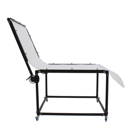 StudioKing Professionell Fotobord FST-10200W 100x200 cm — 2