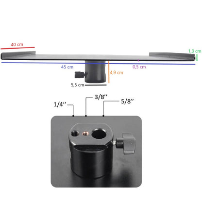 StudioKing Bärbar dator Stativ MC-1120-S — 5