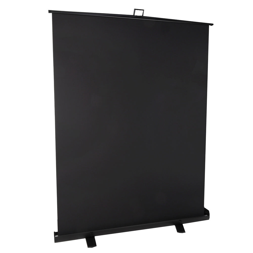 StudioKing Roll-Up Background Screen FB-150200FB 150x200 cm Black