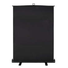 StudioKing Upprullningsbar bakgrundsskärm FB-150200FB 150x200 cm Svart — 2