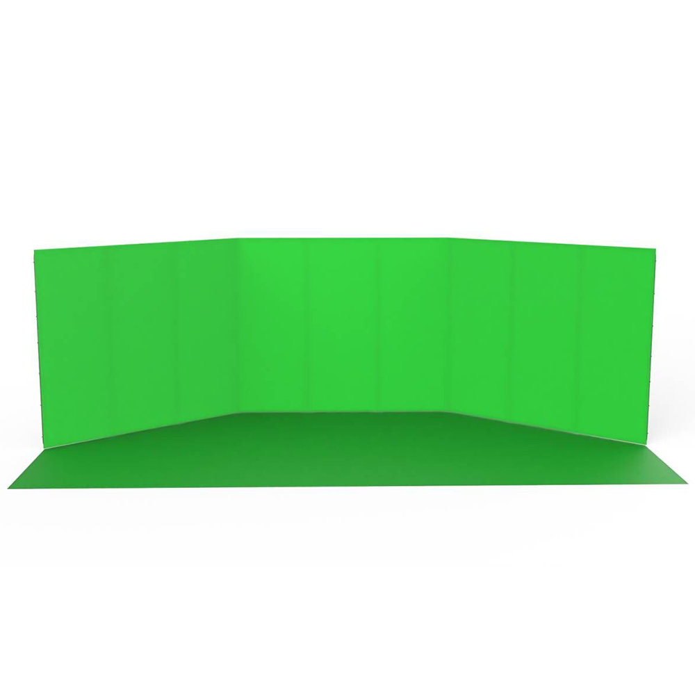 StudioKing Panoramisk Baggrund Greenscreen FSF-240900PT 240x900cm