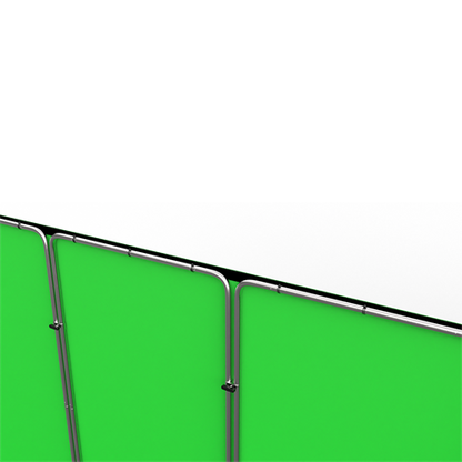 StudioKing Panoramisk Baggrund Greenscreen FSF-240900PT 240x900cm — 4