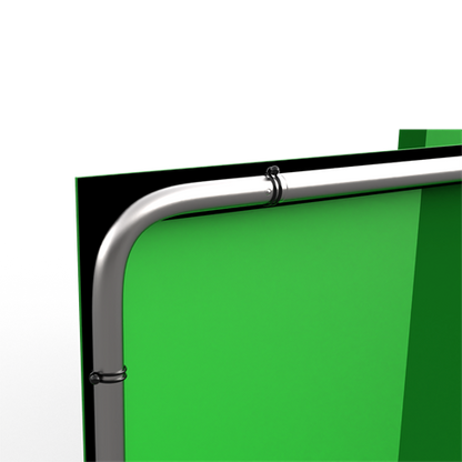 StudioKing Panoramisk Baggrund Greenscreen FSF-240900PT 240x900cm — 5
