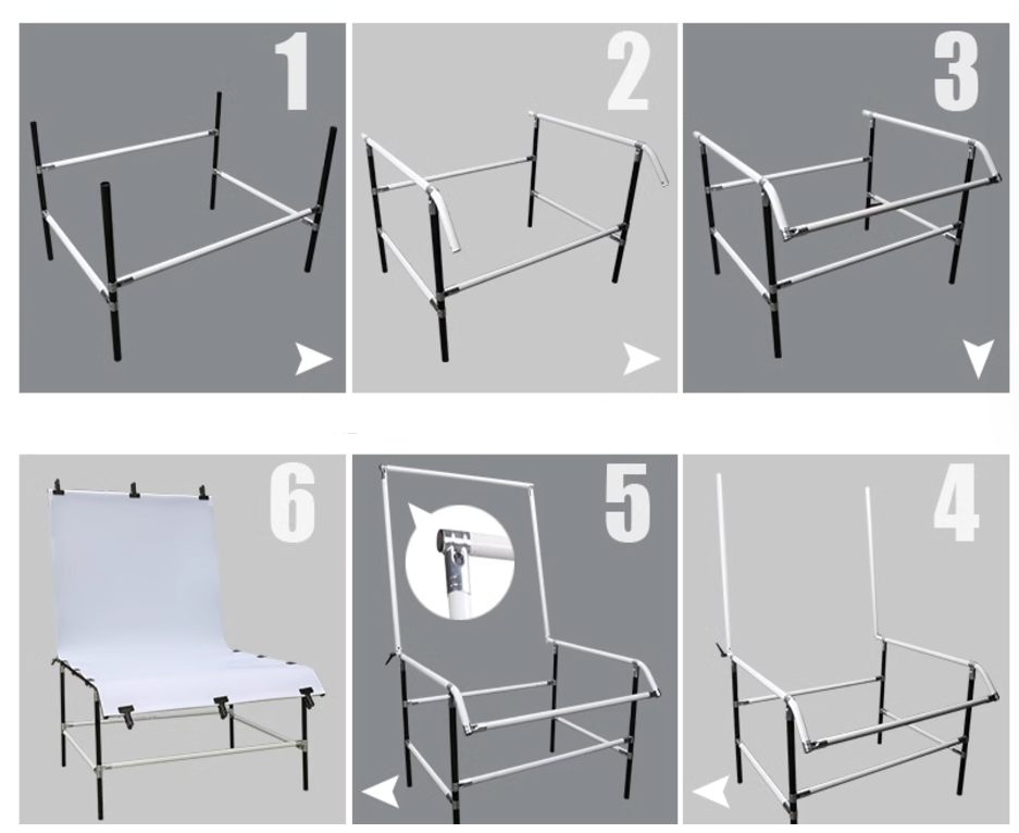 StudioKing Fotobord FST-13240 130x240 cm — 3