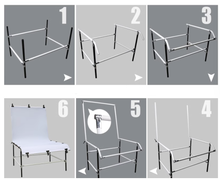 StudioKing Fotobord FST-13240 130x240 cm — 3