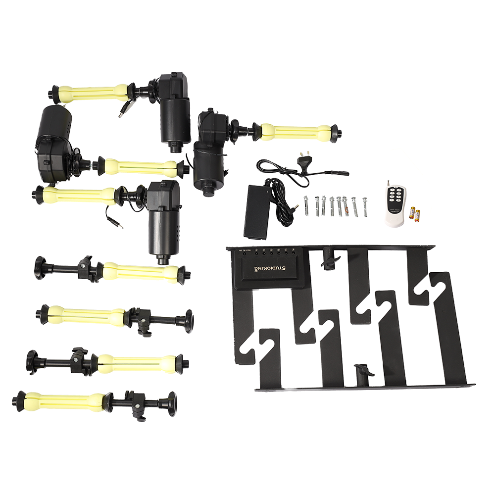 StudioKing Background System Electric B-4WE for 4 rolls — 4