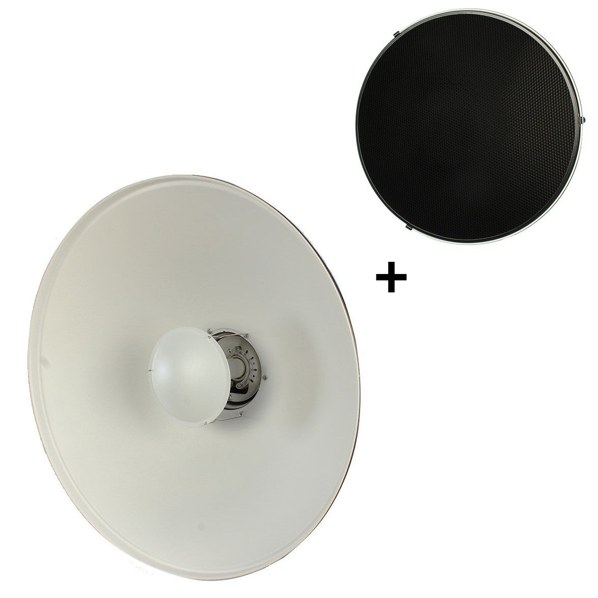 StudioKing Beauty dish Bianco SK-BD550W 55 cm per Falcon Eyes