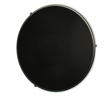 StudioKing Beauty dish Argento SK-BD700 70 cm con Griglia a nido d'ape — 3