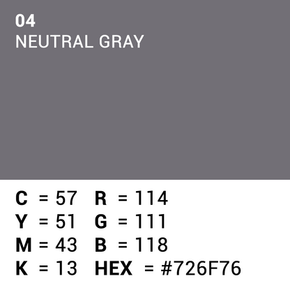 Superior Fondale di carta 04 Neutral Grigio 1.35 x 11m — 5