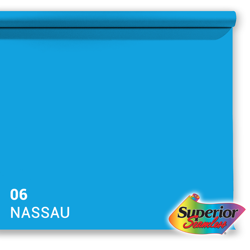 Superior Fondale di carta 06 Nassau 1.35 x 11m