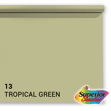 Superior Baggrundspapir 13 Tropical Grøn 1.35 x 11m