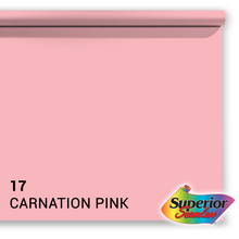 Superior Baggrundspapir 17 Carnation Lyserød 1.35 x 11m
