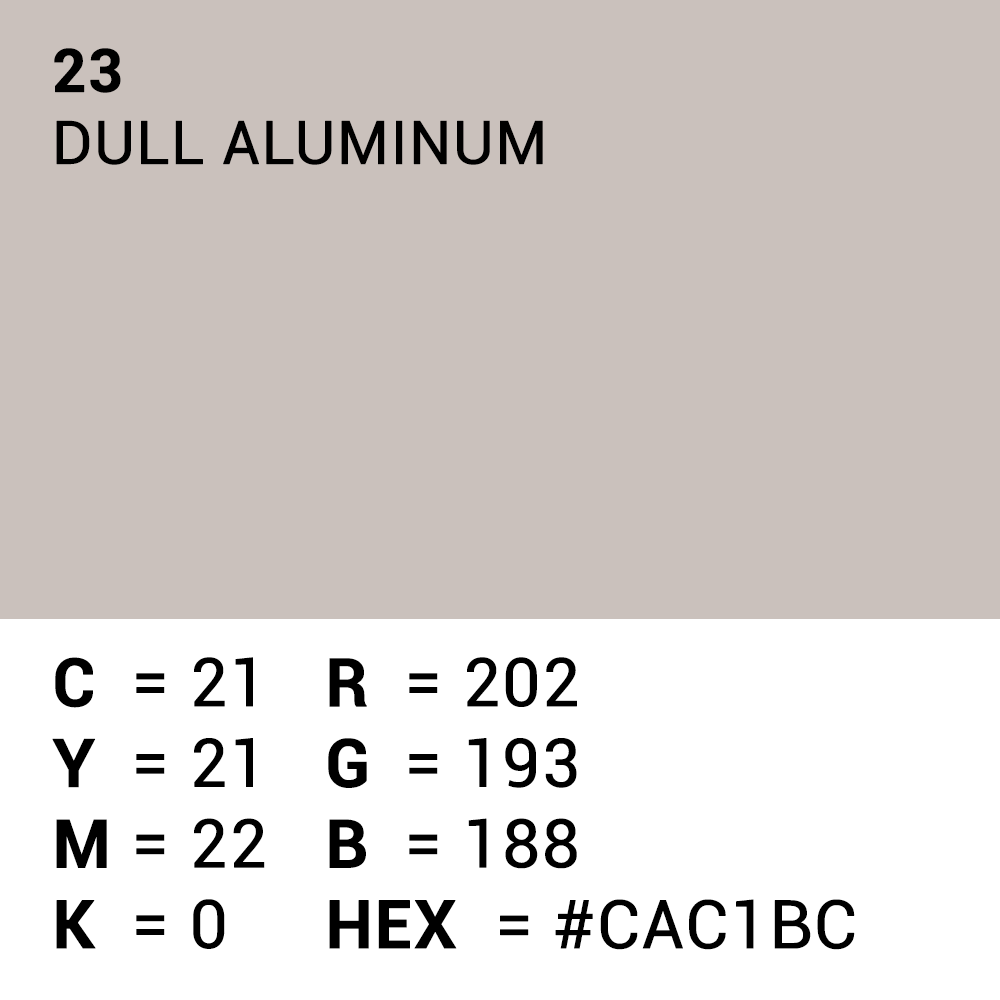 Superior Baggrundspapir 23 Dull Aluminium 1.35 x 11m — 5
